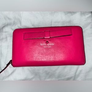 Pink Kate Spade Wallet
